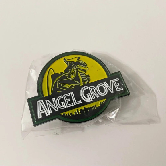 Power Rangers Angel Grove Enamel Metal Pin Double Rubber Backing - Picture 7 of 7